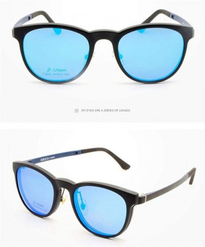 Sunglasses Polarized Anti glare Reversible Prescription - Red Single Clip - C218AN8637E $44.86 Goggle