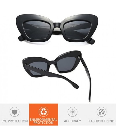 Retro Sunglasses Women Cat Eye Frame Design Eyewear Ladies Clarity UV400 - Pink - CL18G7TDUC3 $5.85 Wayfarer