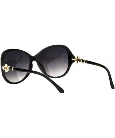 Womens Designer Style Sunglasses Pretty Rhinestone Fashion UV 400 - Burgundy Tortoise - C218OQ5S839 $9.95 Butterfly