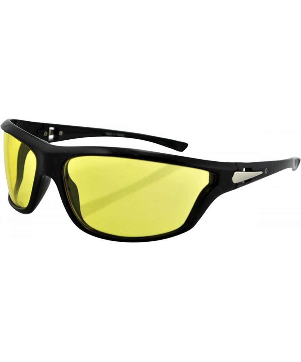 Florida Sunglasses Yellow (Black) - C11161F4WSV $9.98 Wrap