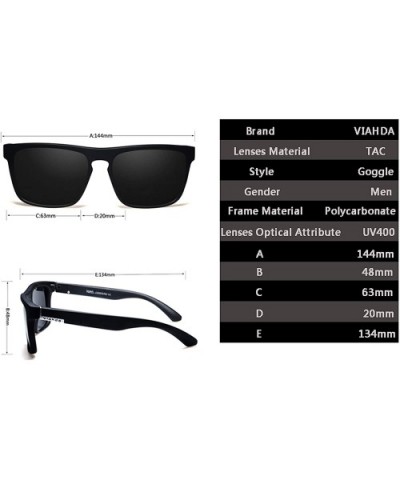 New Polarized Sunglasses Men Sport Sun Glasses For Women Travel Gafas De Sol - CM18AG6XSQM $12.55 Sport