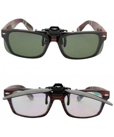 Sunglasses Vision Glasses Polarized Driving - Yellow+green - CH1885O9Y7R $7.74 Rimless