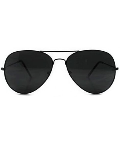 Top Gun Inspired s Air Force Mens Womens Sunglasses - Black / Black - C218ECD2ODG $7.26 Aviator