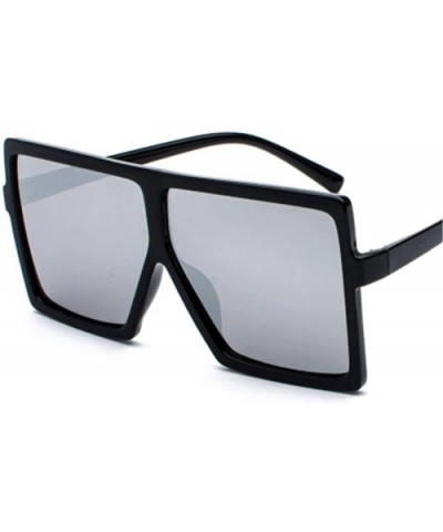 Sunglasses Women Square Sunglasses Vintage Oversized Sun Glasses Travel Ladies Shades UV400 - Multi-6 - CT18WE437CE $20.25 Sq...