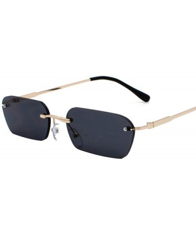 New Retro Classic Small Square Sunglasses Men Sun Glasses Women Vintage Metal Frame Lens Eyewear UV400 - 3 - CL198ZTWE5O $31....