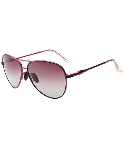 Womens Fashion Style Sunglasses TAC Lens Light weight Metal Frame - Pink/Pink - C411Z94EYOH $11.87 Oversized