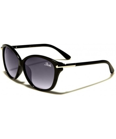 Oversized Round Sunglasses - Black - CC18DNMT25R $7.26 Oversized