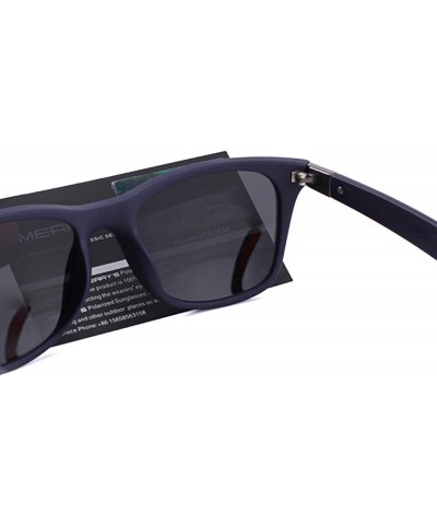 Classic Retro Rivet Polarized Sunglasses - C01 Black - CI18HLEHHK2 $13.90 Goggle