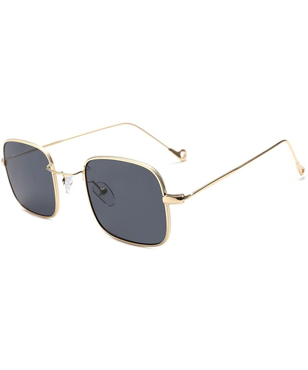 Sunglasses for Women Rectangular Wire Glasses Retro Sunglasses Eyewear Metal Sunglasses Party Favors - A - CX18QYC3IYI $5.64 ...