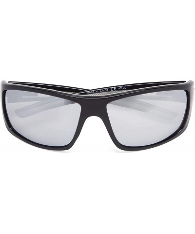 Bifocal Sunglasses For Sports TR90 Frame Outdoor SUNSHINE READERS - Silver-mirror - CA18NQZN0CO $5.41 Sport