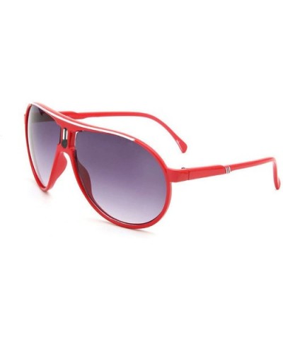 New Fashion Men Women Sunglasses Unisex Retro Outdoor Sport Ultralight Glasses UV400 - Cyan - CE199CM4CSZ $33.89 Square