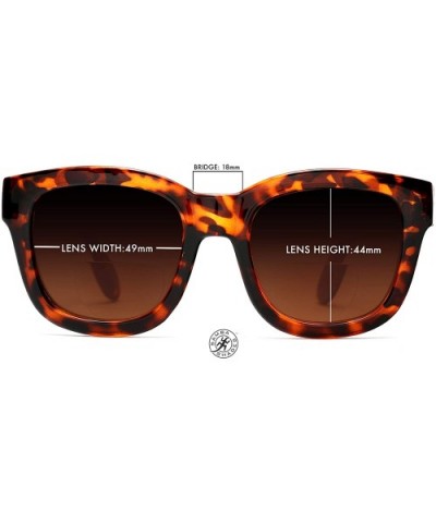 Bifocal Reader Sunglasses Marlene Dietrich Reading Glasses Under the Sun - Brown - CS189AO2SLM $24.14 Wayfarer