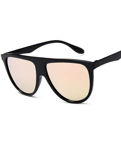 2019 New Large Box Luxury Brand Design Sunglasses Ms. Men's Universal C4 - C7 - CF18YLZ9GN6 $6.95 Aviator