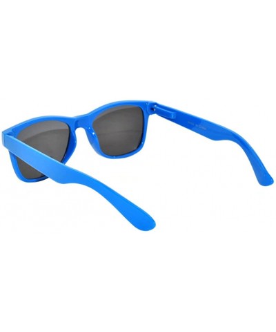 80's Style Classic Vintage Sunglasses Colored Frame Uv Protection for Mens or Womens - 1 Smoke Lens Blue - CV11QVO8PDF $6.73 ...