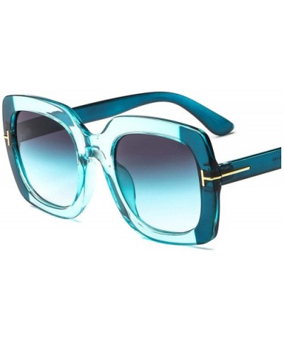 Sunglasses Women Goggles Mens Mirror Sun Glasses Female Fashion Famous Brand Rivet Black Eyewear Gafas - 4 - CO18WC3WZUH $9.4...