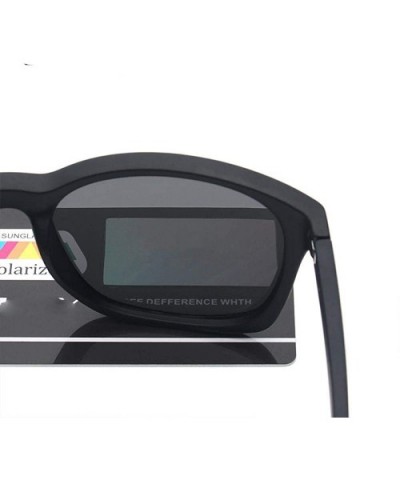 Retro Polarized Sunglasses Men Womens Brand Designer Sun Glasses Y9810 C1 BOX - Y9810 C4 Box - C218XGGEXIG $14.01 Oversized
