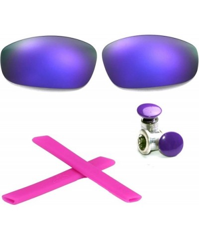 New Replacement Lenses + Earsocks +Bolt for Oakley Split Jacket - Mulitple Options - CW12I4II9PT $24.21 Shield