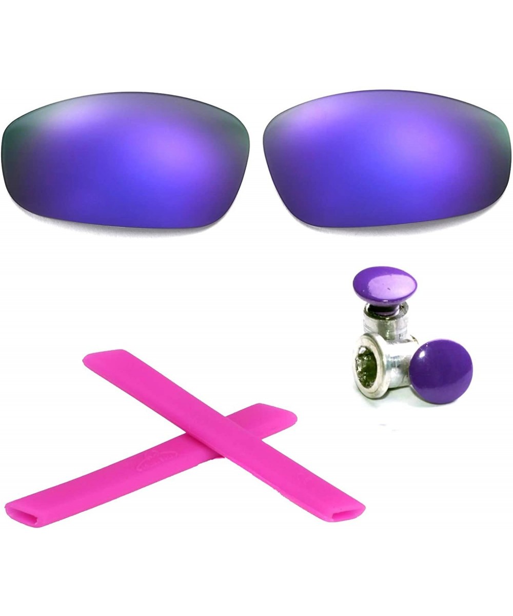 New Replacement Lenses + Earsocks +Bolt for Oakley Split Jacket - Mulitple Options - CW12I4II9PT $24.21 Shield