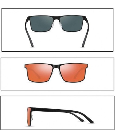 Polarized Sunglasses for Men and Women- Al-Mg Metal Frame Ultra Light 100% UV Blocking Fashion Sun glasses - CJ194ENEYU4 $11....