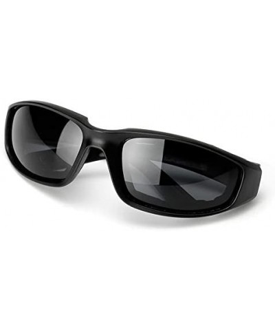 Fashion Unisex Sunglasses Anti-Glare Motorcycle Sun Glasses Cycling Sun Glasses with UV400 Lenses - A - CA199USO6K0 $4.55 Square