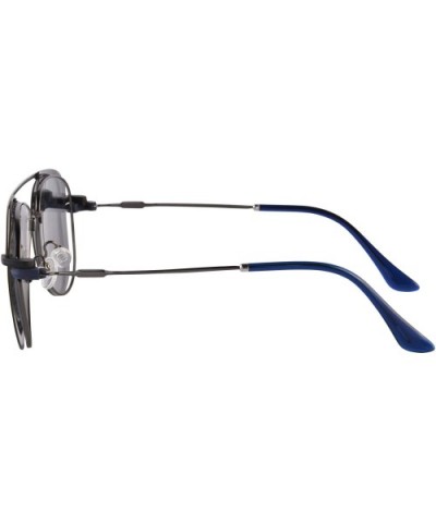Anti Blue Light Hyperopia Glasses with Polarized Clip-on Sunglasses-LH3039 - C4 Gun - CK18U9ODHXX $34.63 Goggle