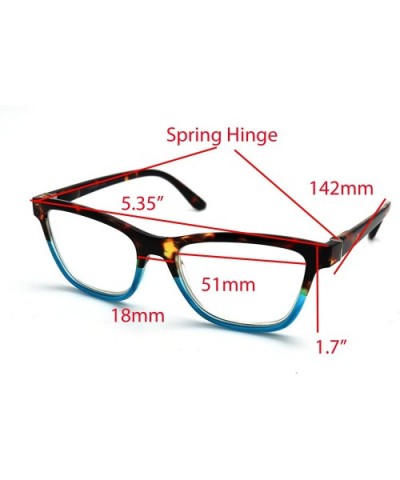 computer Reading Glasses tortoise - C418GS9MQAE $17.63 Rectangular