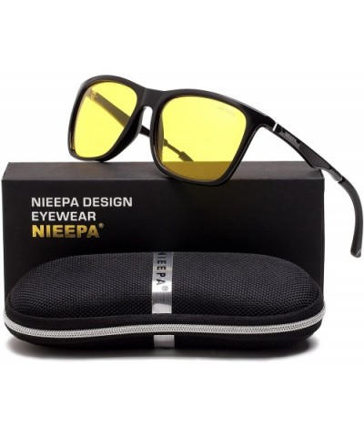 Polarized Sunglasses Aluminum Magnesium Wayfarer - C418MCGD68Z $13.36 Square