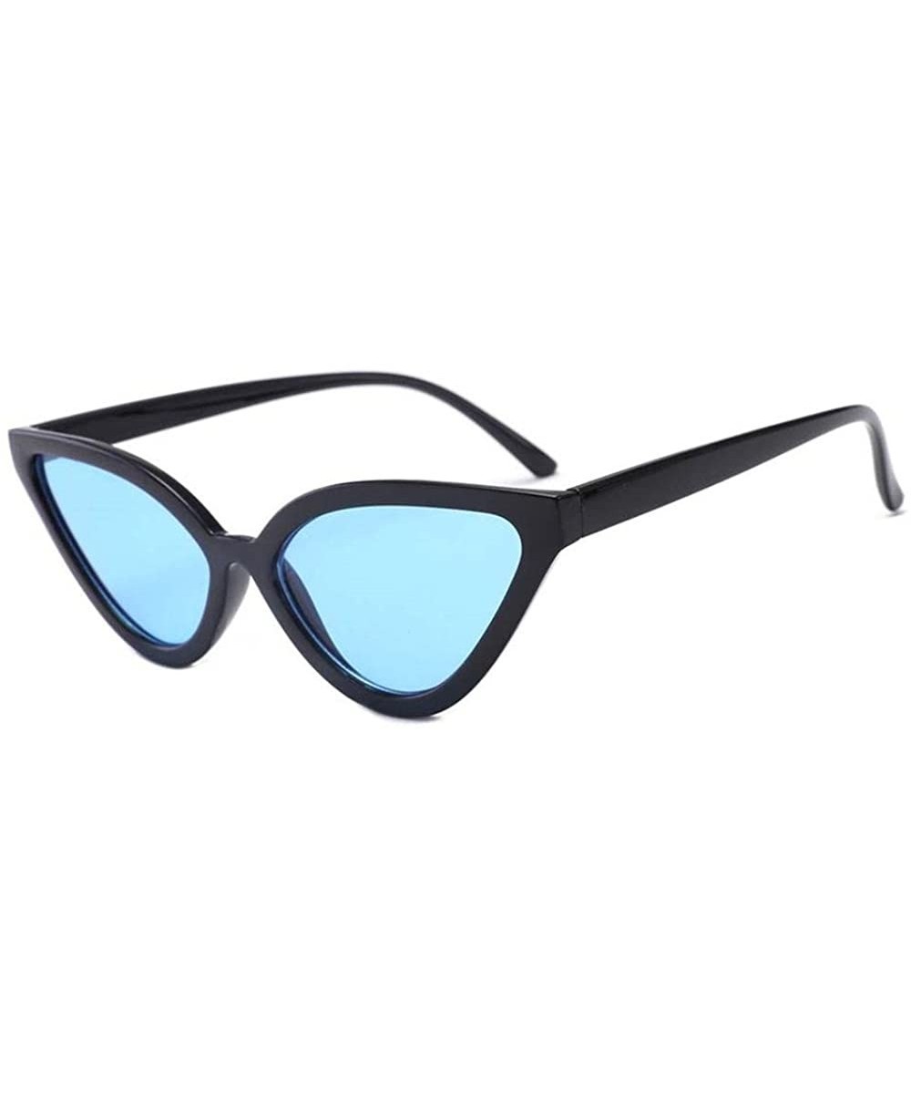 Glasses- Women Fashion Cat Eye Shades Sunglasses Integrated UV Candy Colored - 4461c - CB18ROYNZWQ $5.81 Square