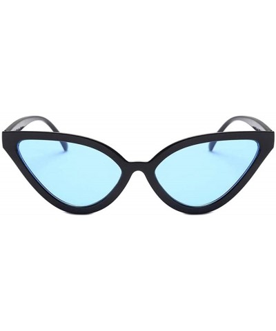 Glasses- Women Fashion Cat Eye Shades Sunglasses Integrated UV Candy Colored - 4461c - CB18ROYNZWQ $5.81 Square