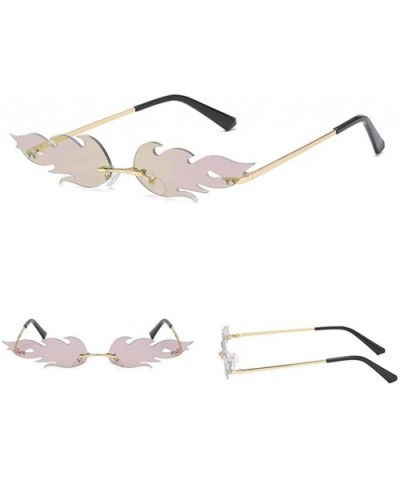 Fashion Man Women Irregular Shape Sunglasses Glasses Vintage Retro Style - C - C018TS2TYDY $4.66 Oval