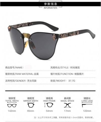 Sunglasses Polarized Oversized Fashion Vintage - B - CE18UKZX2YC $6.19 Sport