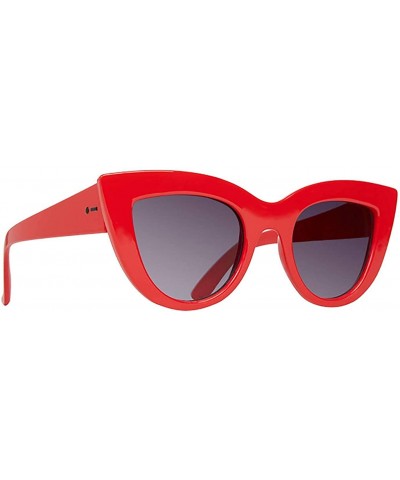 Women's Round Sunglasses - Sunset Red - CE193YQZ4QL $28.56 Sport