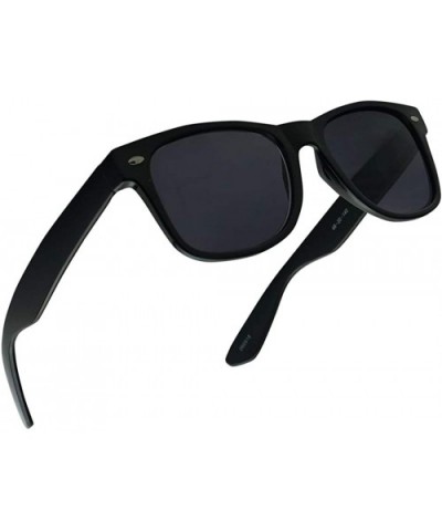 49mm Stylish Prescription Reading sunglasses Men & Women Readers +1.00 +4.00 - Black Frame - Black - CO18RGH6DUL $13.62 Round