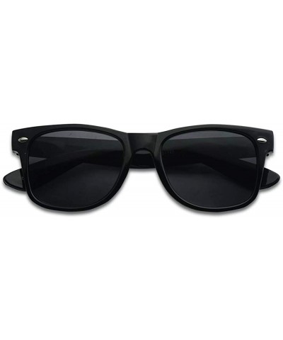 49mm Stylish Prescription Reading sunglasses Men & Women Readers +1.00 +4.00 - Black Frame - Black - CO18RGH6DUL $13.62 Round