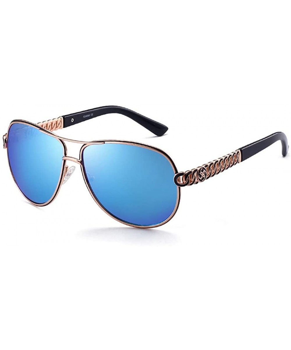 PC material sunglasses- fashion polarized frame sunglasses Multi-color optional - A - CB18RXZHN7K $41.99 Aviator