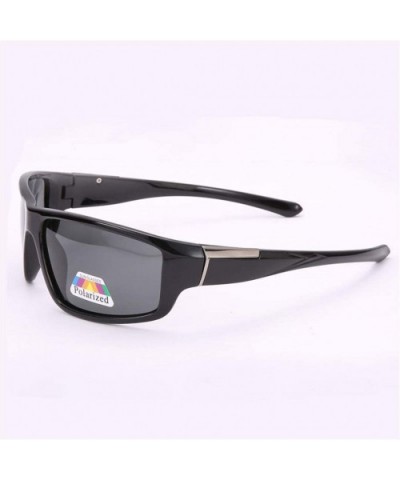 Sunglasses Polarized Glasses Outdoor Driving - Black - C918XXTTZZX $22.84 Sport