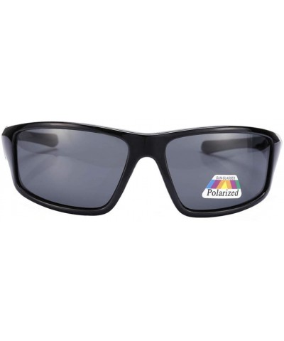 Sunglasses Polarized Glasses Outdoor Driving - Black - C918XXTTZZX $22.84 Sport