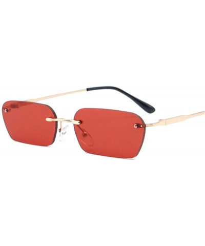 Women Luxury Brand Designer Cat Eye Sun Glasses Men Vintage Retro Square Small Sunglass - Multi-2 - C918W4EGKTU $20.29 Cat Eye