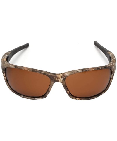 Polarized Outdoor Sports Sunglasses Tr90 Camo Frame for Men Women Driving Fishing Hunting Reduce Glare - CP190WWQQQZ $16.68 Wrap