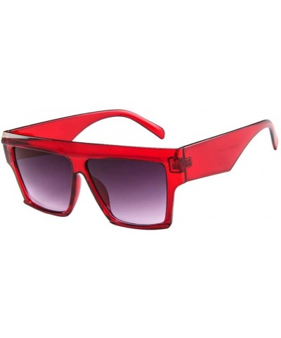 Oversize Sunglasses Vintage Mirrored - A - CQ196ESWSS4 $5.07 Square
