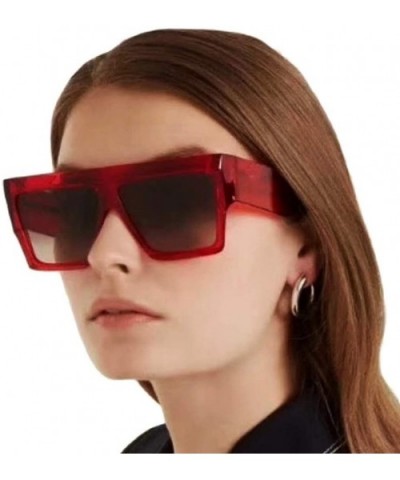 Oversize Sunglasses Vintage Mirrored - A - CQ196ESWSS4 $5.07 Square