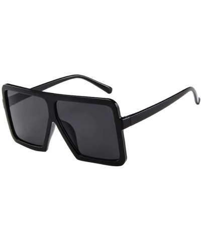 Oversize Sunglasses Vintage Mirrored - A - CQ196ESWSS4 $5.07 Square