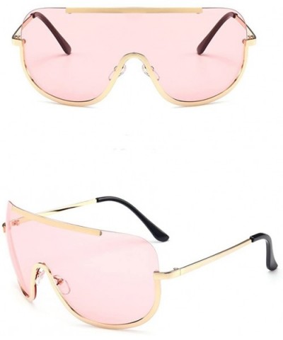 Sunglasses JOYFEEL Eyeglasses Oversized Protection - Pink - CB18Q0WCNYG $8.23 Goggle