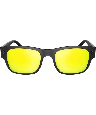 Big Sur - Polarized Sunglasses for All - Black - C418G75NW80 $33.11 Rectangular