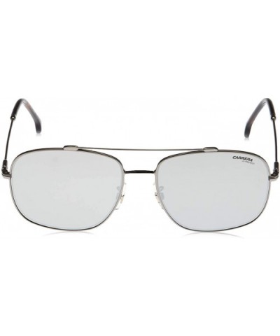 182/F/S Sunglasses CA182FS-06LB-T4-6017 - Ruthenium Frame- Silver Mirror Lenses- Lens- Gun Metal - CW18IH3W3QE $32.17 Sport