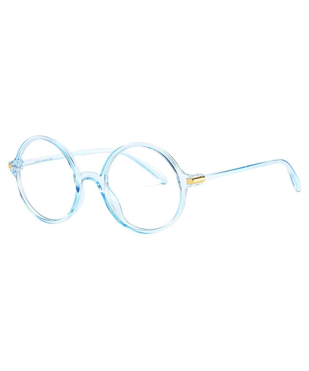 Fashion Computer Sunglasses Eyeglasses - Blue - C3194XN5IHS $5.98 Round