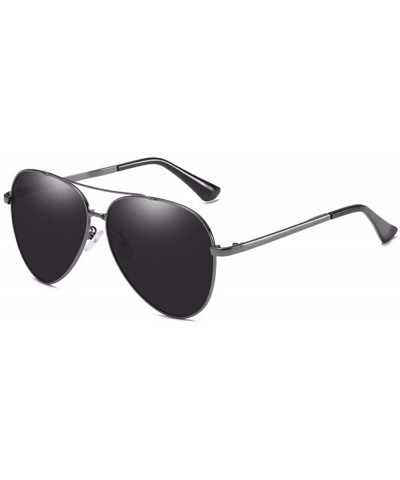 Sunglasses Men's Polarizing Sunglasses Classic Toad Lens Polarizing Sunglasses Driving - D - CW18QO3YL09 $30.27 Aviator