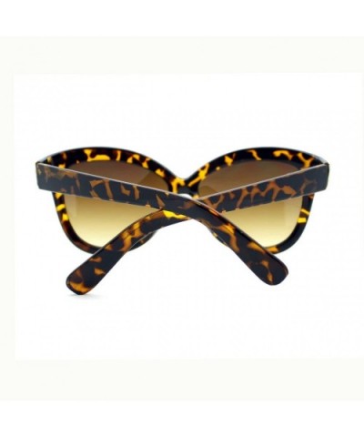 Women's Fashion Sunglasses Oversized Butterfly Cateye Frame - Tortoise - CO11XT178LN $5.24 Butterfly