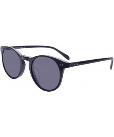 Round Sunglasses for Men Women Vintage Retro Designer 400 UV Protection Anti-glare Small Face - C5199I33UED $17.94 Round