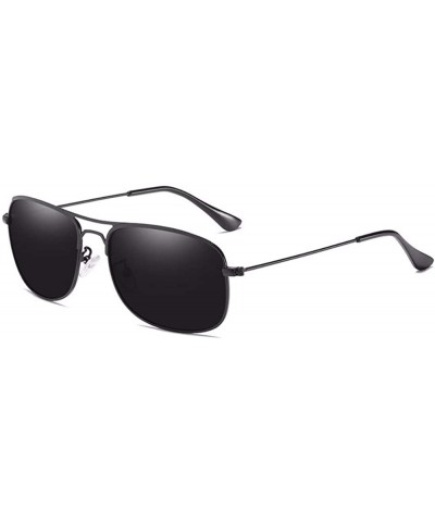 Sunglasses Men's Polarized Sunglasses Classic Square Polarized Sunglasses Driving - D - CF18QS0EIMW $21.47 Square